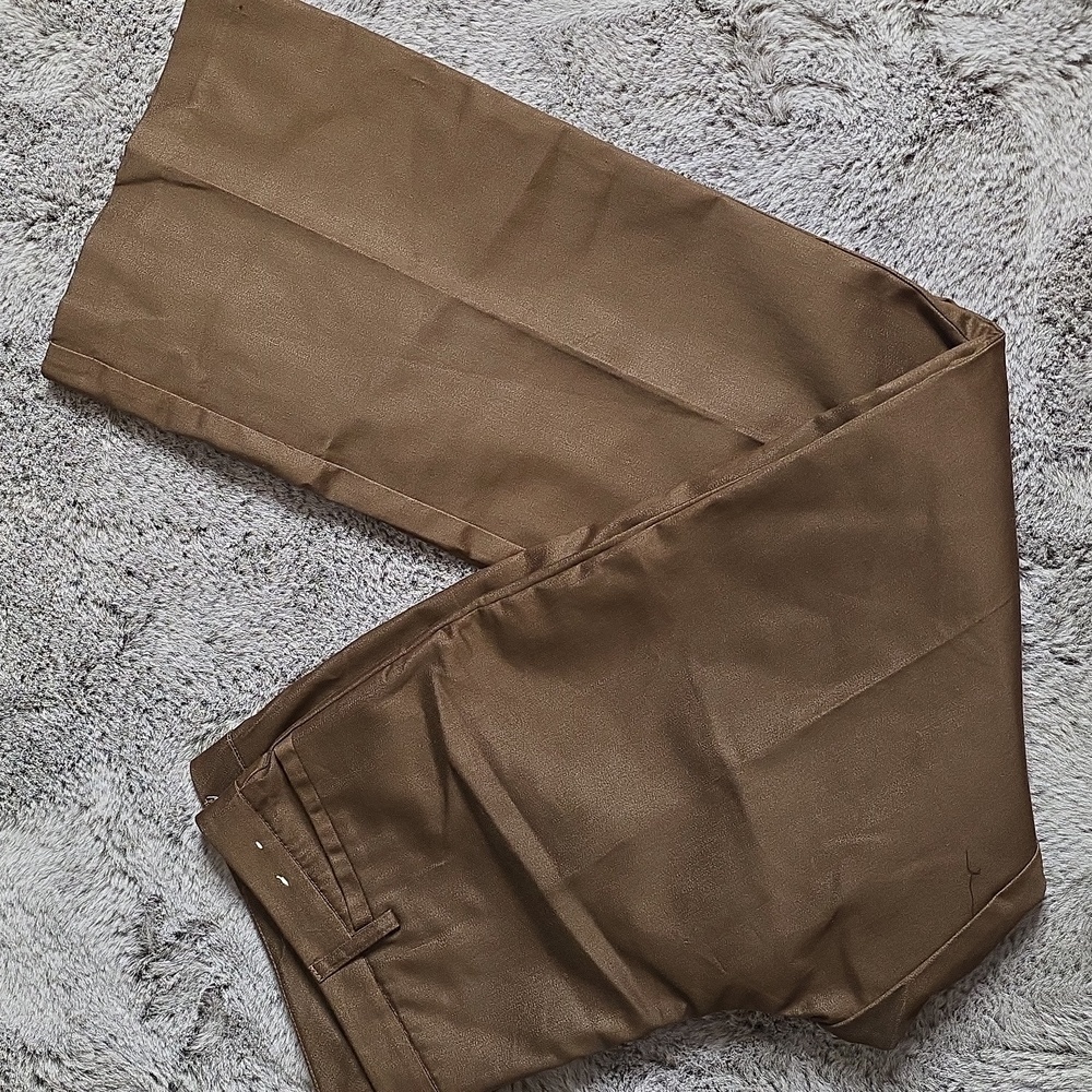 New York and Company Brown stretch Pocket Straight trousers size 14